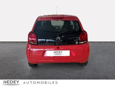 SPOTICAR Citroën C1 Puretech 82 Shine 5p Occasion - Citadine Essence Sunrise Red (o) - Belfort - 1204171654_5