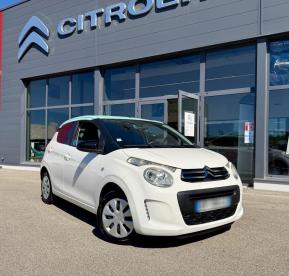 SPOTICAR Citroën C1 Vti 68 Bvm Feel Occasion - Citadine Essence Blanc - La Cote-st-andre - 1204181616_1