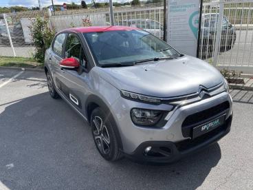 SPOTICAR Citroën C3 Bluehdi 100 S&s Bvm Shine Occasion - Citadine Diesel Gris Clair - Villeparisis - 1202337319_1