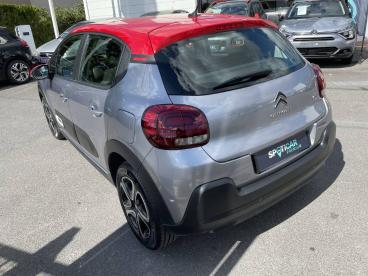 SPOTICAR Citroën C3 Bluehdi 100 S&s Bvm Shine Occasion - Citadine Diesel Gris Clair - Villeparisis - 1202337319_3