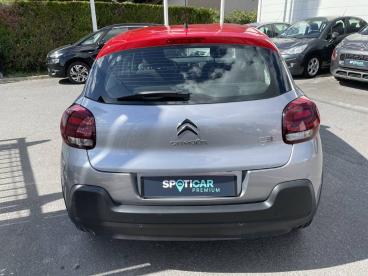 SPOTICAR Citroën C3 Bluehdi 100 S&s Bvm Shine Occasion - Citadine Diesel Gris Clair - Villeparisis - 1202337319_4