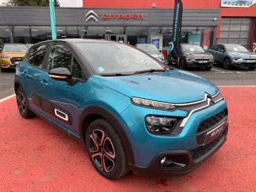 SPOTICAR Citroën C3 Puretech 83 Bvm Feel Pack+19000km Occasion - Citadine Essence Bleu - Ambert - 1202390803_4