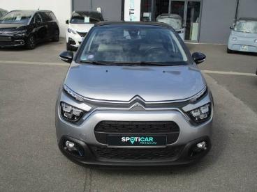 SPOTICAR Citroën C3 Puretech 110 S&s Bvm6 Shine Pack Occasion - Citadine Essence Gris Clair - Saint Germain Les Arpajon - 1202751463_2