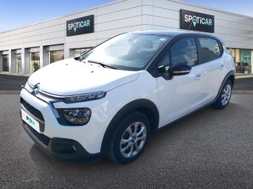SPOTICAR Citroën C3 Puretech 83 S&s Bvm5 Feel Business Occasion - Citadine Essence Blanc - Ajaccio - 1202786647_1