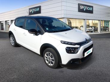 SPOTICAR Citroën C3 Puretech 83 S&s Bvm5 Feel Business Occasion - Citadine Essence Blanc - Ajaccio - 1202786647_3