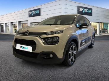 SPOTICAR Citroën C3 1.2 Essence 83ch S&s Plus Occasion - Citadine Essence Sable (n) - Dizy - 1202906281_1