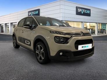 SPOTICAR Citroën C3 1.2 Essence 83ch S&s Plus Occasion - Citadine Essence Sable (n) - Dizy - 1202906281_2