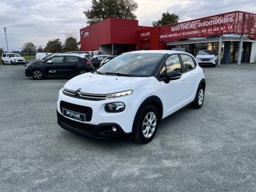 SPOTICAR Citroën C3 Puretech 110 S&s Bvm Feel Occasion - Citadine Essence Blanc - Les Herbiers - 1202914914_1