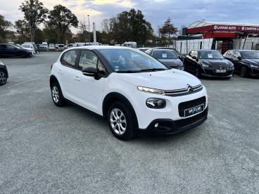 SPOTICAR Citroën C3 Puretech 110 S&s Bvm Feel Occasion - Citadine Essence Blanc - Les Herbiers - 1202914914_3