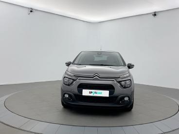 SPOTICAR Citroën C3 1.2 Puretech 83ch S&s Shine Occasion - Citadine Essence Gris Platinium (m) - Noir Perla Nera - Voujeaucourt - 1202927172_2