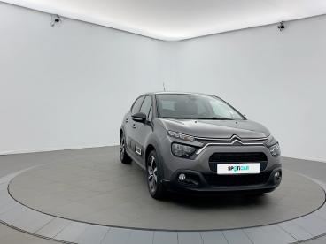 SPOTICAR Citroën C3 1.2 Puretech 83ch S&s Shine Occasion - Citadine Essence Gris Platinium (m) - Noir Perla Nera - Voujeaucourt - 1202927172_3