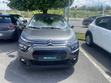 SPOTICAR Citroën C3 Puretech 83 S&s Bvm Shine Pack Occasion - Citadine Essence Gris Foncé - Villeparisis - 1203081592_1