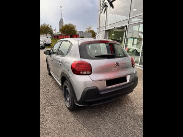SPOTICAR Citroën C3 Puretech 83 S&s Bvm Feel (am50)  5 Portes  (janv. Occasion - Citadine Essence Gris Clair - Wissembourg - 1203089446_5