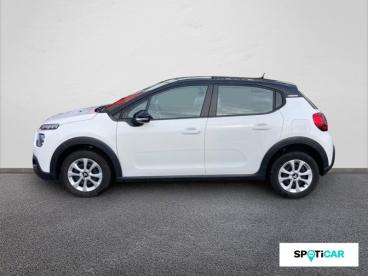 SPOTICAR Citroën C3 Bluehdi 100 S&s Bvm Feel Occasion - Citadine Diesel Blanc - Chateaubriant - 1203288132_4
