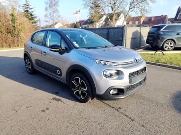 SPOTICAR Citroën C3 Essence 82 Bvm Shine (am20)  5 Portes  (juin 2018) Occasion - Citadine Essence Gris Foncé - Lievin - 1203308467_3
