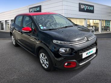 SPOTICAR Citroën C3 Puretech 82 S&s Bvm Feel Occasion - Citadine Essence Noir - Chateaubriant - 1203330565_3