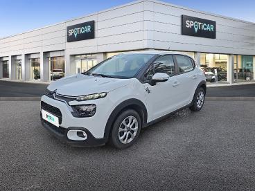 SPOTICAR Citroën C3 Puretech 83 Ch Bvm5 You Occasion - Citadine Essence Blanc - Ajaccio - 1203402370_1