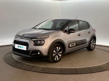 SPOTICAR Citroën C3 Puretech 110 Ch Eat6 Max Occasion - Citadine Essence Gris - Carrieres-sous-poissy - 1203405626_1
