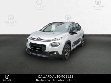 SPOTICAR Citroën C3 Puretech 82ch Shine Occasion - Citadine Essence Gris Platinium - Muret - 1203414126_1