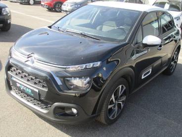 SPOTICAR Citroën C3 Puretech 110 S&s Bvm6 Shine Pack Occasion - Citadine Essence Noir - Saint Germain Les Arpajon - 1203476263_1