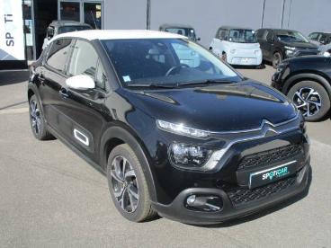SPOTICAR Citroën C3 Puretech 110 S&s Bvm6 Shine Pack Occasion - Citadine Essence Noir - Saint Germain Les Arpajon - 1203476263_3