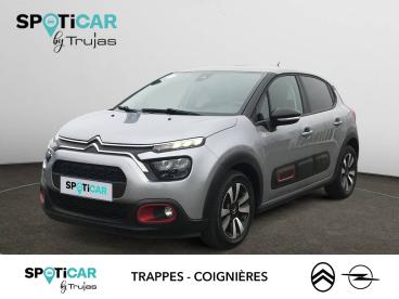 SPOTICAR Citroën C3 Puretech 110 S&s Bvm6 C-series Occasion - Citadine Essence Gris - Coignieres - 1203492098_1