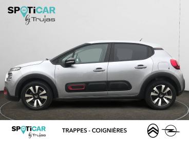 SPOTICAR Citroën C3 Puretech 110 S&s Bvm6 C-series Occasion - Citadine Essence Gris - Coignieres - 1203492098_2