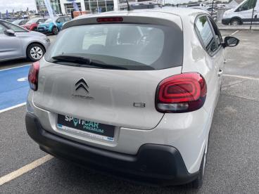 SPOTICAR Citroën C3 1.2 Puretech 83 Live Occasion - Citadine Essence Sable (n) - Brest - 1203501764_3