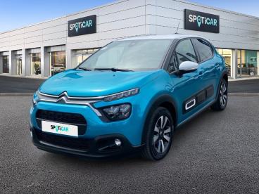 SPOTICAR Citroën C3 1.2 Puretech 83ch S&s Shine Occasion - Citadine Essence Spring Blue (m) - Charleville Mezieres - 1203523780_1