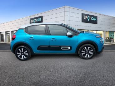 SPOTICAR Citroën C3 1.2 Puretech 83ch S&s Shine Occasion - Citadine Essence Spring Blue (m) - Charleville Mezieres - 1203523780_4