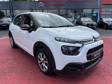 SPOTICAR Citroën C3 Bluehdi 100ch S&s Bvm Feel + Radar Occasion - Citadine Diesel Blanc - Ambert - 1203543724_4