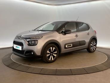 SPOTICAR Citroën C3 Puretech 110 Ch Bvm6 Max Occasion - Citadine Essence Gris - Carrieres-sous-poissy - 1203544483_1
