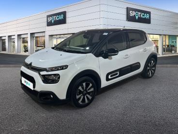 SPOTICAR Citroën C3 1.2 Puretech 83ch S&s Shine Occasion - Citadine Essence Blanc Banquise (o) - Chalon Sur Saone - 1203555236_1