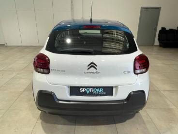 SPOTICAR Citroën C3 1.2 Puretech 83ch S&s Feel Pack Occasion - Citadine Essence Blanc Banquise (o) - Bleu Emeraude - Haguenau - 1203556722_5