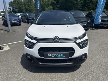 SPOTICAR Citroën C3 1.2 Puretech 83ch S&s Shine Occasion - Citadine Essence Blanc Banquise (o) - Sene - 1203569787_2