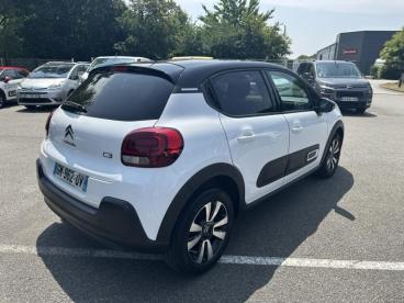 SPOTICAR Citroën C3 1.2 Puretech 83ch S&s Shine Occasion - Citadine Essence Blanc Banquise (o) - Sene - 1203569787_4