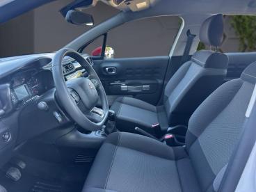 SPOTICAR Citroën C3 1.5 Bluehdi 100ch S&s Feel Business E6.d Occasion - Citadine Diesel Blanc Banquise (o) - Rouge Aden - Montfavet - 1203571355_5