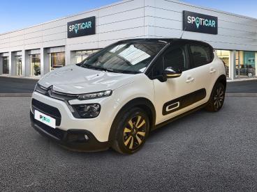 SPOTICAR Citroën C3 1.2 Essence 83ch S&s Shine Occasion - Citadine Essence Blanc Banquise (o) - Dizy - 1203571564_1