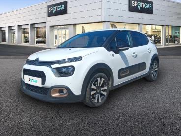 SPOTICAR Citroën C3 1.5 Bluehdi 100ch S&s C-series E6.d Occasion - Citadine Diesel Blanc Banquise (o) - Noir Perla Nera - Bergerac - 1203574259_1