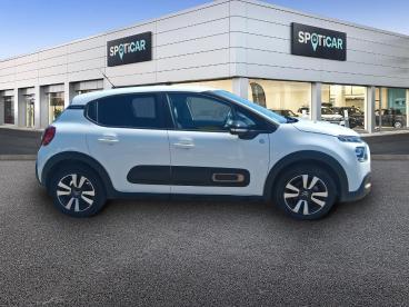 SPOTICAR Citroën C3 1.5 Bluehdi 100ch S&s C-series E6.d Occasion - Citadine Diesel Blanc Banquise (o) - Noir Perla Nera - Bergerac - 1203574259_4