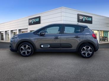 SPOTICAR Citroën C3 1.2 Puretech 83ch S&s Shine Occasion - Citadine Essence Gris Platinium (m) - Reims - 1203579140_4
