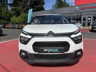 SPOTICAR Citroën C3 Bluehdi 100ch S&s Bvm6 Feel Occasion - Citadine Diesel Blanc - Ambert - 1203583655_3