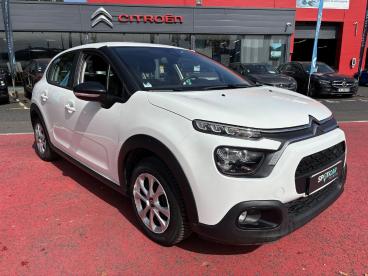 SPOTICAR Citroën C3 Bluehdi 100ch S&s Bvm6 Feel Occasion - Citadine Diesel Blanc - Ambert - 1203583655_4