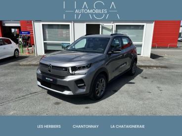SPOTICAR Citroën C3 1.2 Turbo 100ch You + Pack Plus Occasion - Citadine Essence Gris Mercury (m) - Les Herbiers - 1203584804_1
