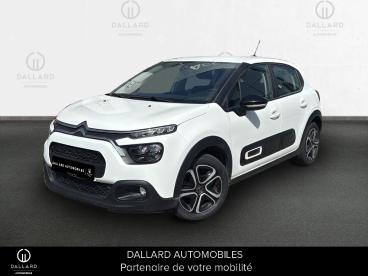 SPOTICAR Citroën C3 1.2 Puretech 110ch S&s Feel Pack 120-121g Occasion - Citadine Essence Blanc Banqui - Muret - 1203586553_1