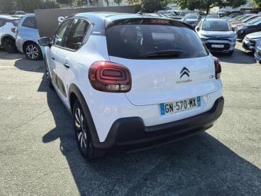 SPOTICAR Citroën C3 1.2 Puretech 110ch S&s Shine Eat6 Occasion - Citadine Essence Blanc Banquise (o) - Noir Perla Nera - Chambourcy - 1203589416_4
