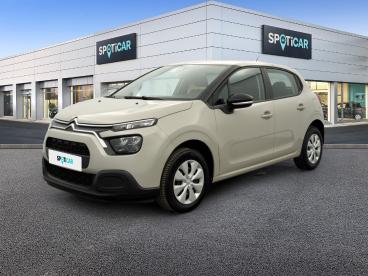 SPOTICAR Citroën C3 Puretech 83 S&s Bvm5 Live Occasion - Citadine Essence Sable - Versailles - 1203601562_1