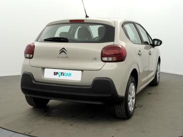 SPOTICAR Citroën C3 Puretech 83 S&s Bvm5 Live Occasion - Citadine Essence Sable - Versailles - 1203601562_5