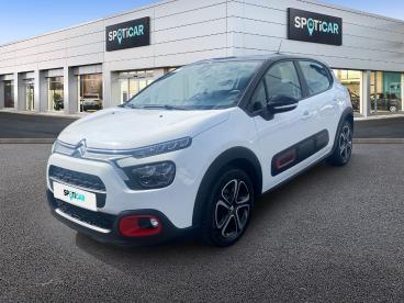 SPOTICAR Citroën C3 1.2 Puretech 83ch S&s Feel Pack Occasion - Citadine Essence Blanc Banquise (o) - Noir Onyx - Charleville Mezieres - 1203610919_1