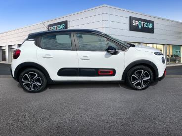 SPOTICAR Citroën C3 1.2 Puretech 83ch S&s Feel Pack Occasion - Citadine Essence Blanc Banquise (o) - Noir Onyx - Charleville Mezieres - 1203610919_4